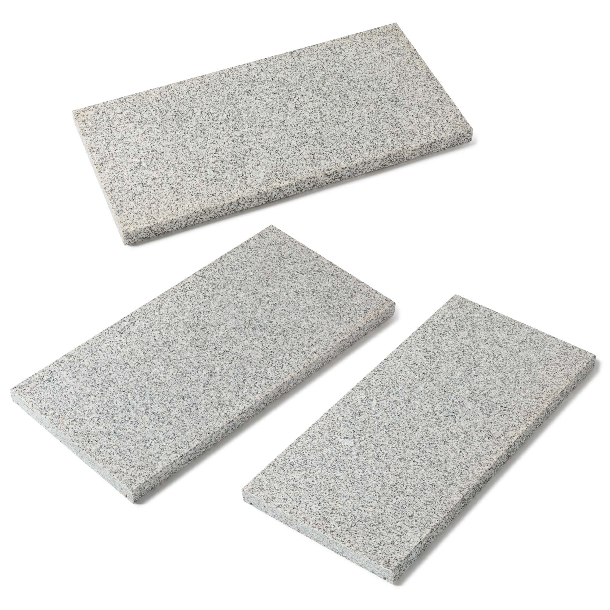 Couvertine Granit Gris Clair 60x30x3 cm avec larmiers (à l'unité) - RO'MA NATURE - 3