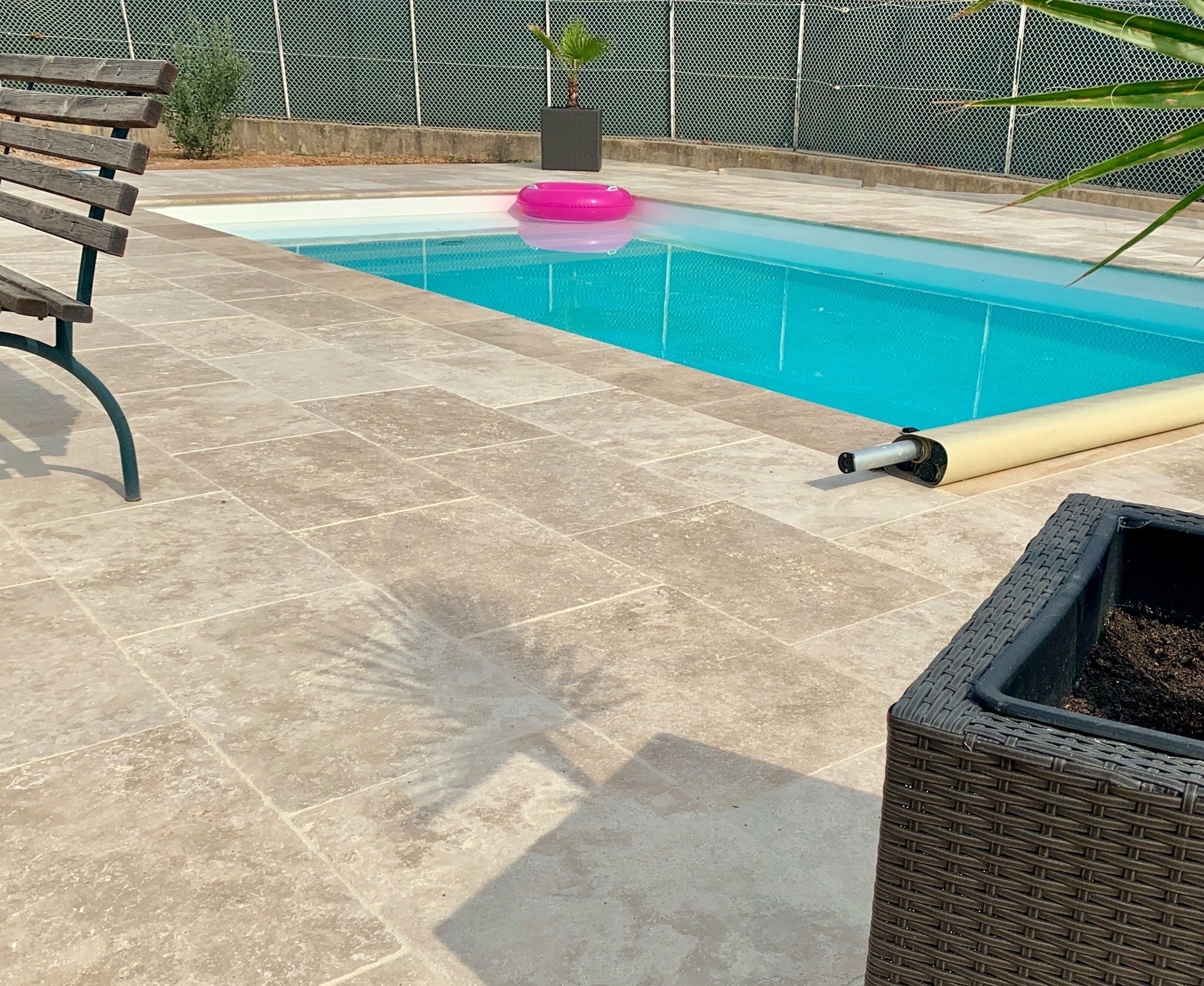 Travertin Premier choix - Mix Beige - 40x40/1,2cm - 6