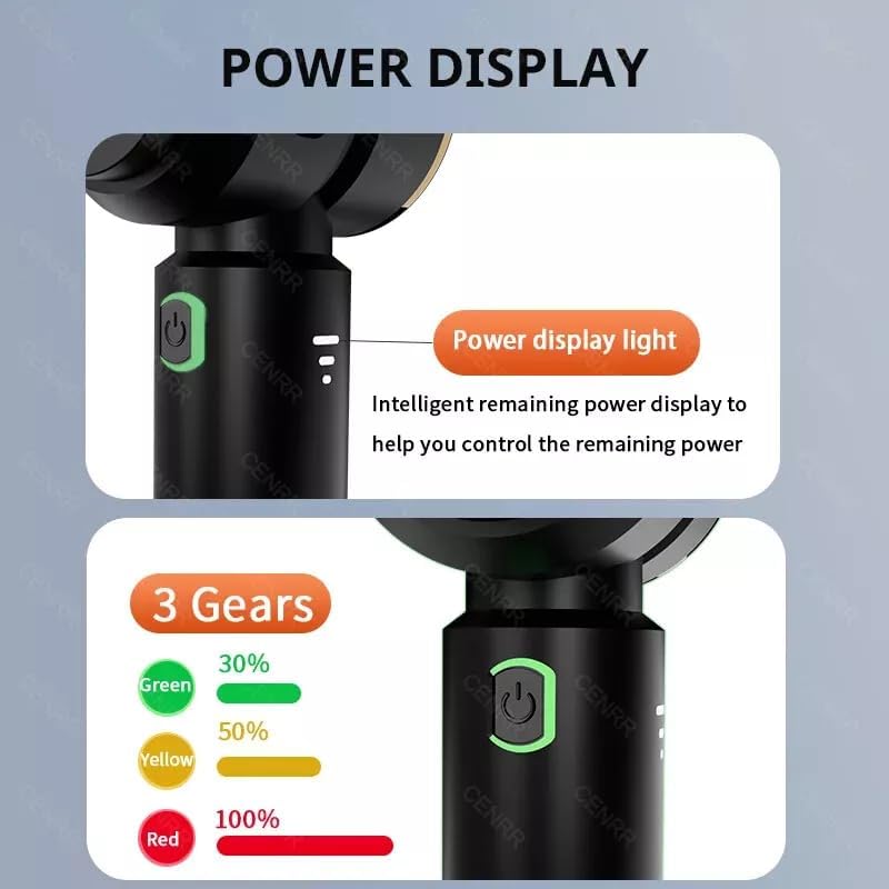 Aspirateur à main sans fil 4 en 1, aspiration puissante de 16&nbsp;000 Pa pour voiture avec plusieurs buses - 4