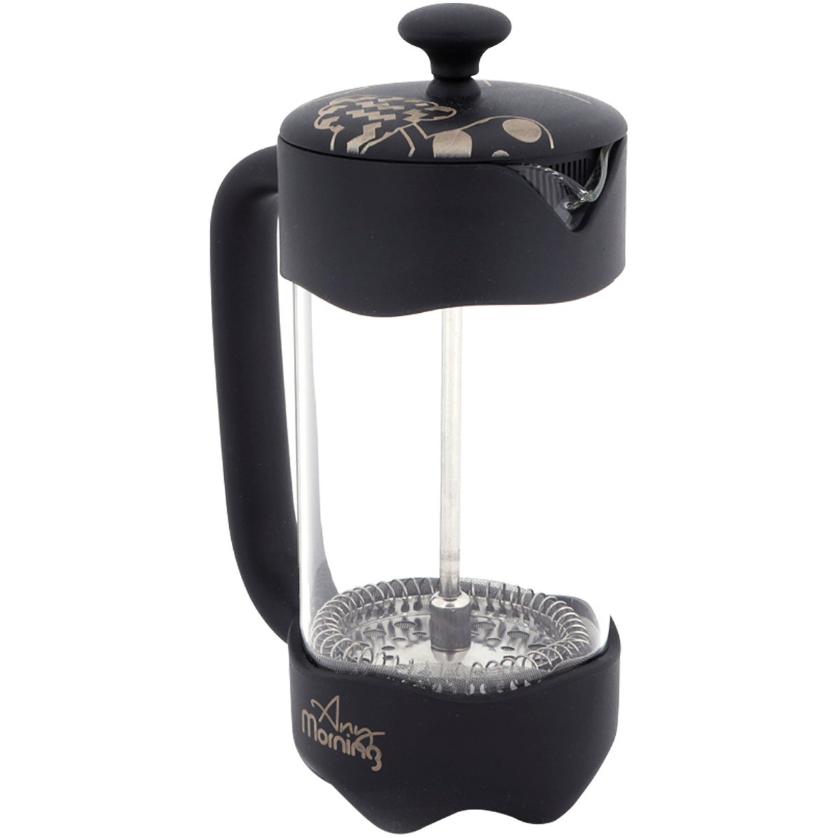 Cafetière à Piston VEVOR 1L En Verre Borosilicaté - Filtre Acier Inox 304, Bec Anti-goutte - Pour Café, Thé, Infusion Froide - Maison, Bureau, Camping - 8