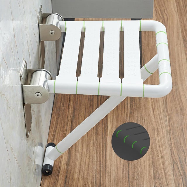 Siège De Douche Mural En Marbre Turc Véritable, Fabriqué à La Main, Pliable, étanche, Robuste, De Qualité Supérieure, économiseur D'espace, Banc De