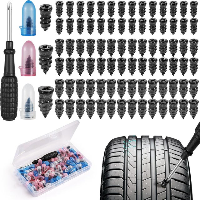 Hejo Kit De Réparation Crevaison 48 Pièces – Rustines Auto-adhésives, Outils Complets, Portable – Pour Vélos, Motos, Poussettes