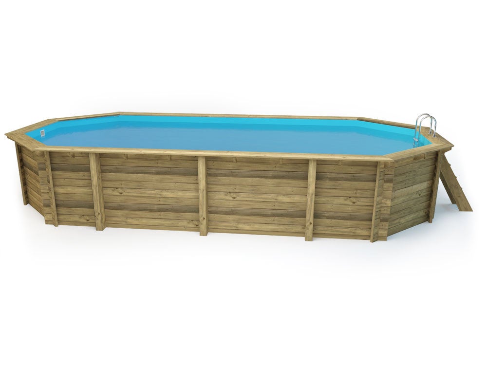 Piscine hors sol bois, Sevilla 145, 8.57 x 4.57 x 1.45 m - 3