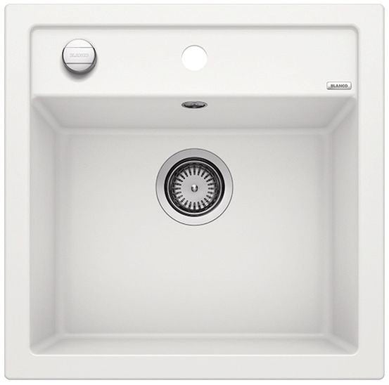 Fregadero empotrado 50cm auto blanco - blanco 518524