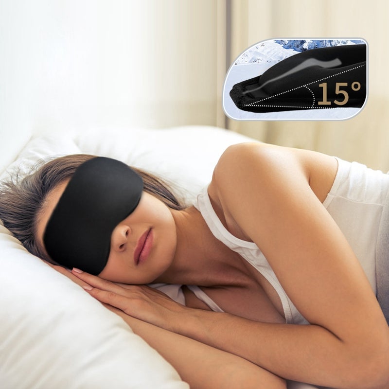 Masque de sommeil ultra doux Black - 6