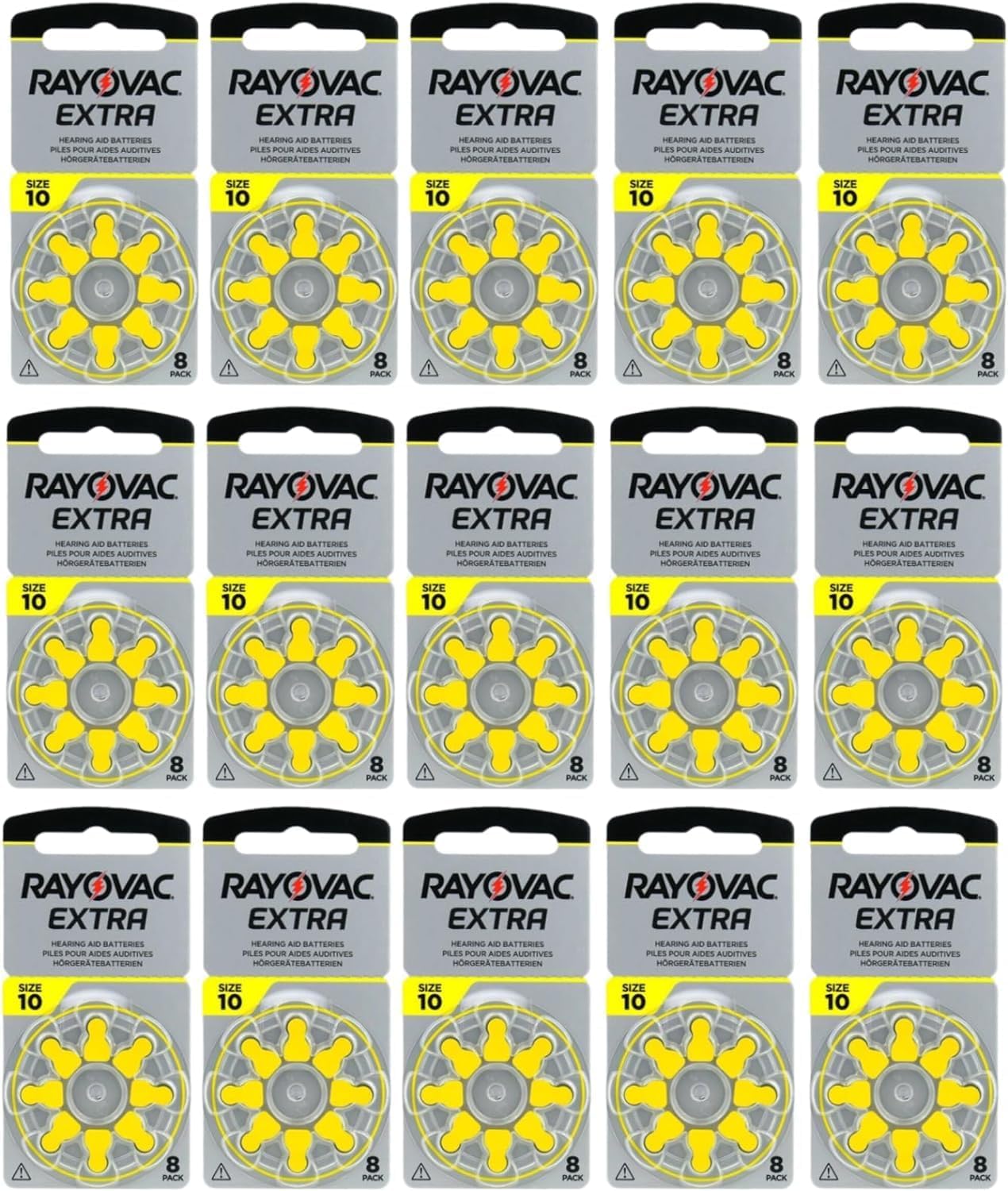 120 Pile Batterie Per Protesi / Apparecchi Acustici RAYOVAC 13 - Foto 7