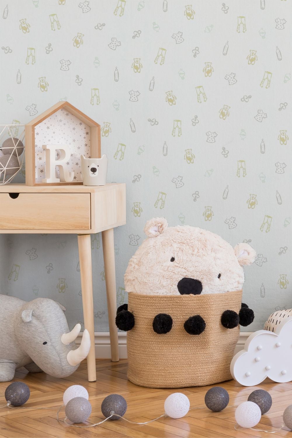 Tapeta Little Stars Grey Animal A.S. Creation - 6