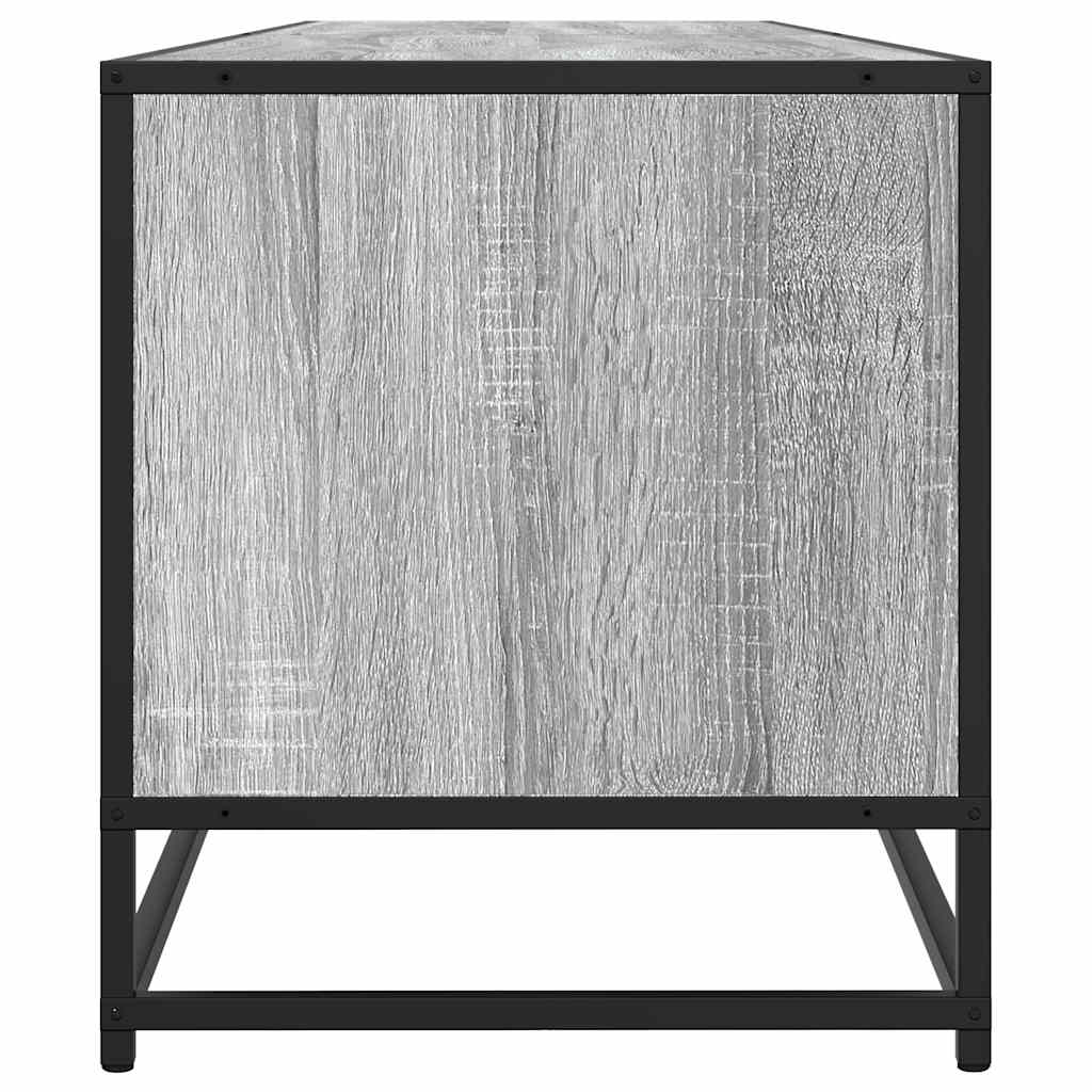Maison Exclusive - Meuble TV sonoma gris 180,5x40x46 cm bois d'ingénierie - 5