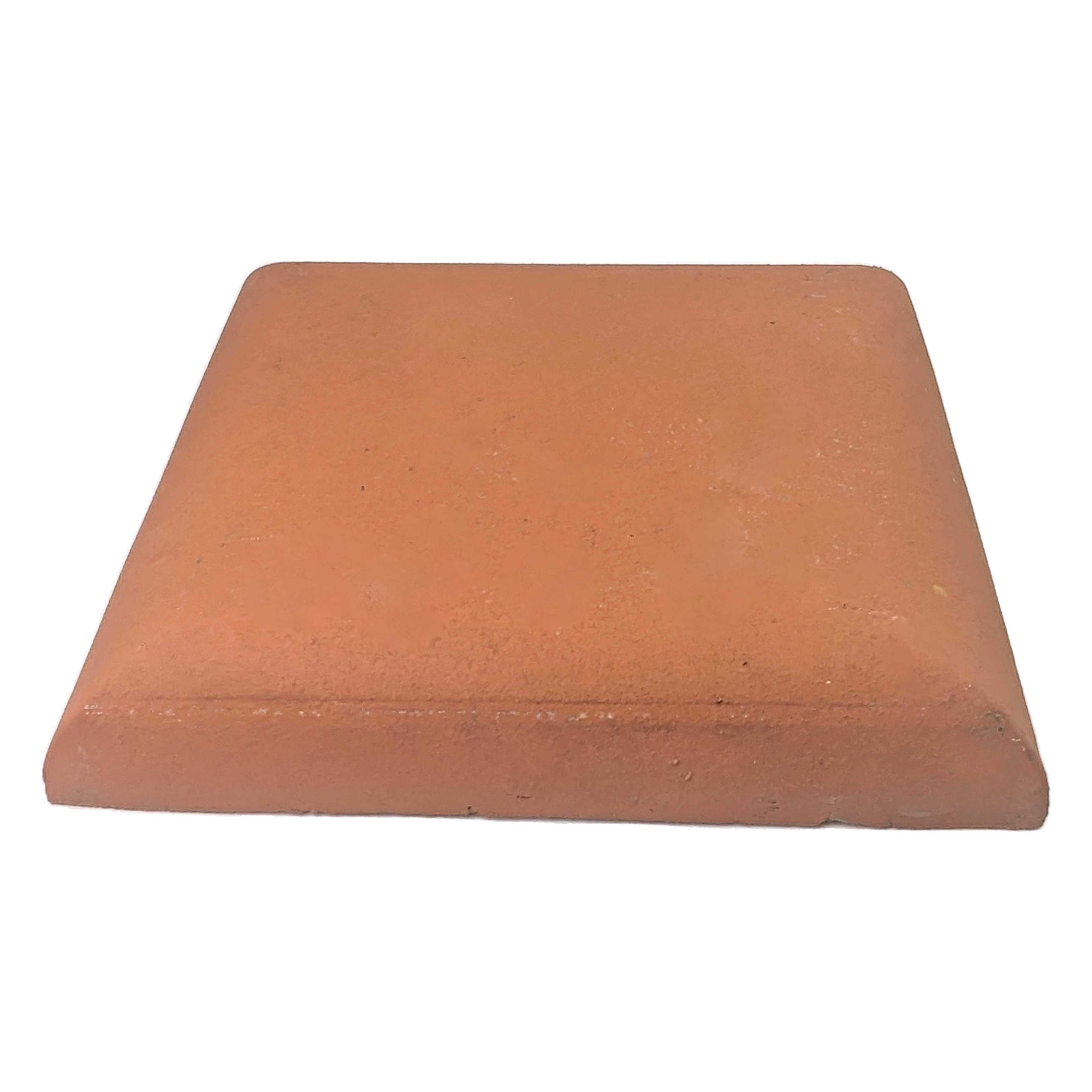 Chapeau Pilier 36x36 Plat Bord Arrondis - Rouge - 3
