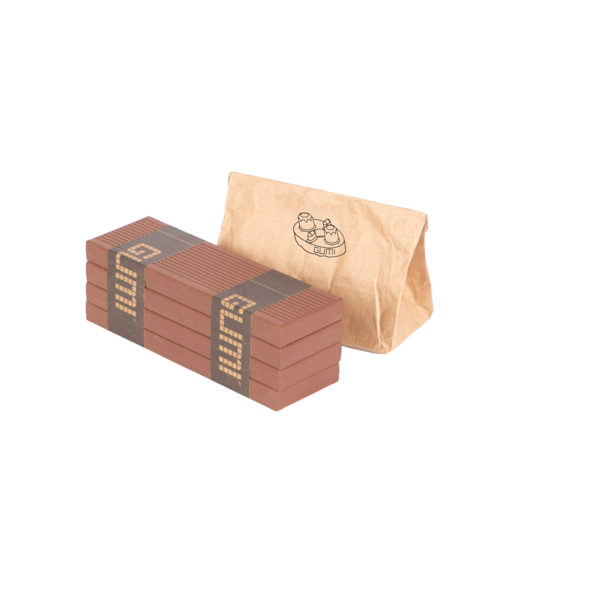 Deska Tarasowa Kompozytowa WPC Kasztan C3 24,8x8x2,1 cm GUMI - 4szt.