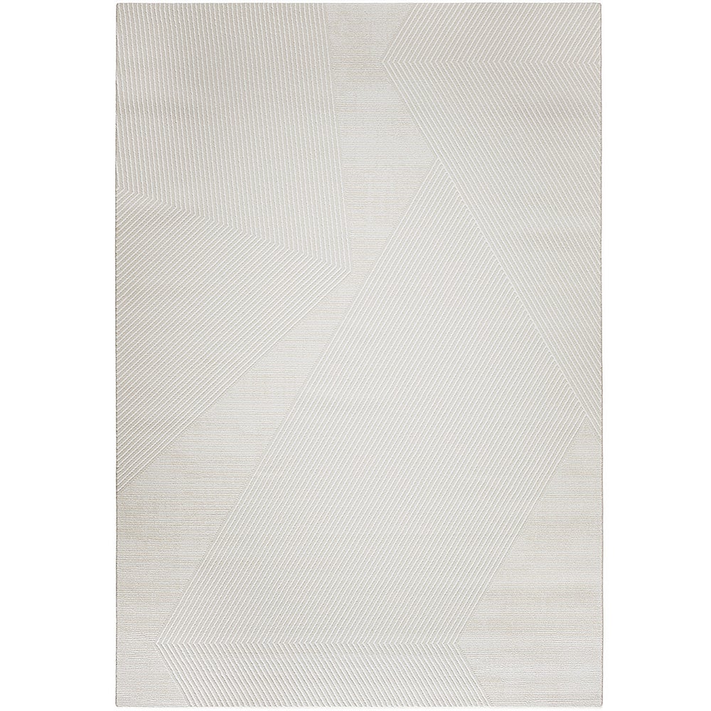 Alfombra grande de diseño contemporáneo y moderno - beige (290x200 cm) - zersa