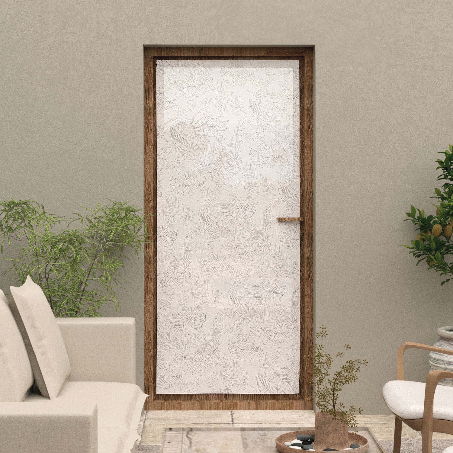 Soleil d'Ocre Celia Tenda in voile per porta finestra, da 90 x 200