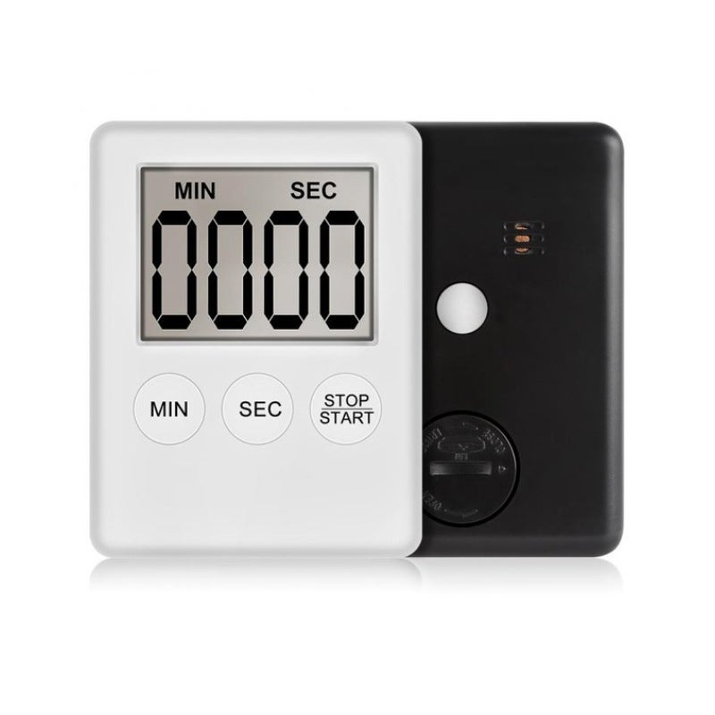 1 Unidade de Cronômetro Digital de Cozinha Mini Magnético com LED, Temporizador de Contagem Regressiva para Cozinhar, Brincar, Assar e se Exercitar. - 4