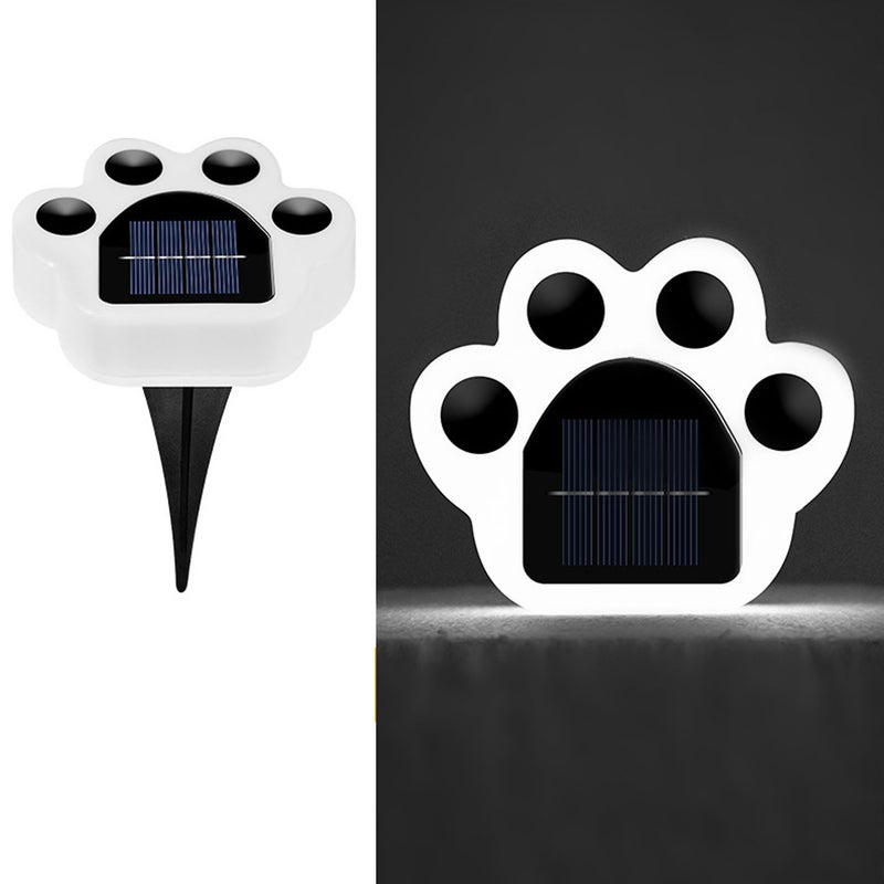 Wodoodporne oświetlenie nastrojowe do ogrodu i na podwórko – białe światło (4 sztuki)