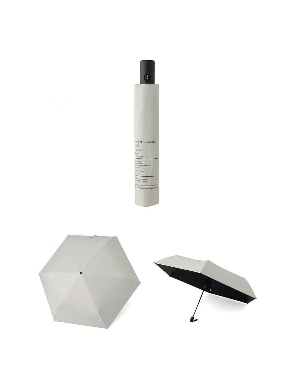 YINBAOGE Parapluie De Voyage Compact, Pliable Automatique, Coupe-vent