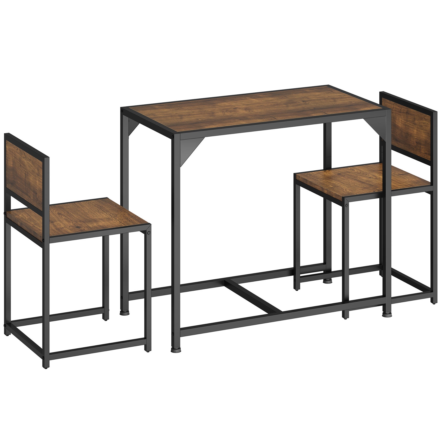 Tectake  Juego De Comedor 3 Piezas , Leroy Merlin