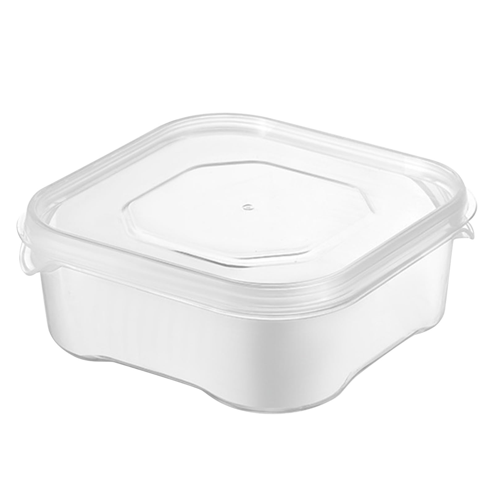 CiWiVOKi Set di 12 contenitori multiuso in plastica trasparente, per dispensa, armadio, frigorifero, congelatore, bagno, organizer per casa e cucina