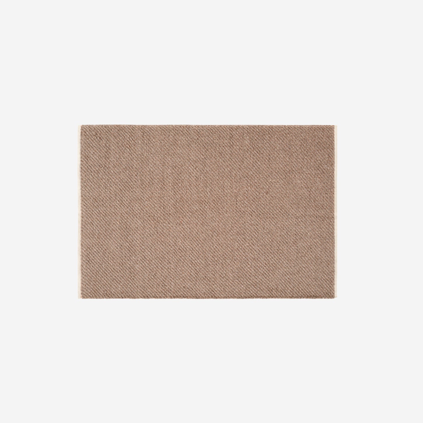 Dywan wełna i juta brązowy 60x90 cm – Ręcznie tkany, trwały i dekoracyjny