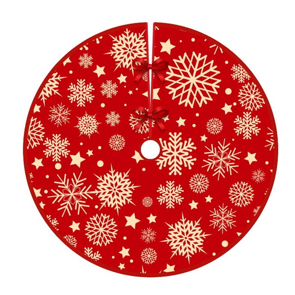 Jupe D’Arbre De Noël Cache Pied Sapin Noël Peluche Jupe Arbre De Noël