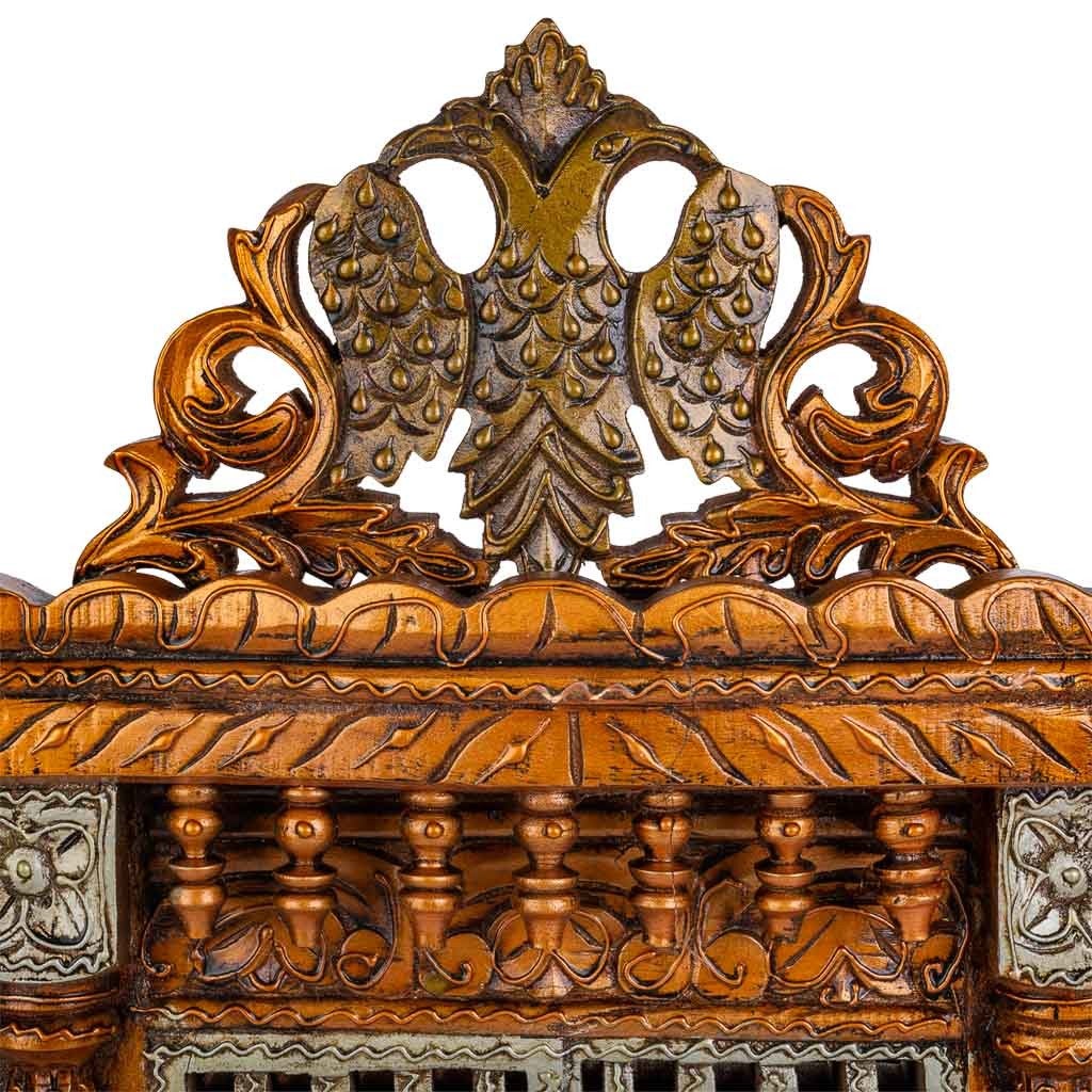 Miroir en bois 31x71x7h - 3