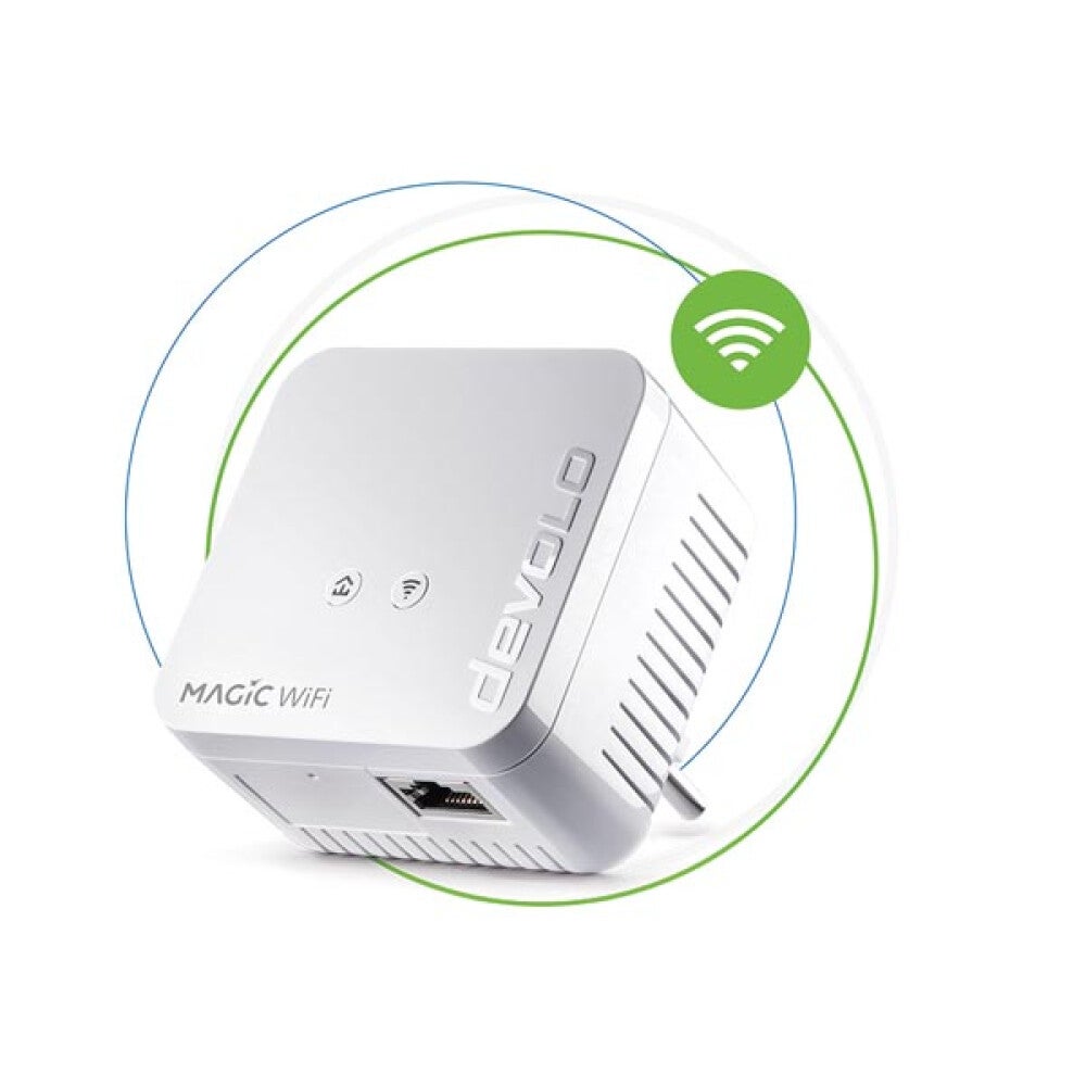 Adapter Powerline devolo Magic 1 WiFi mini Wzmacniacz Wi-Fi 1200 Mbit/s