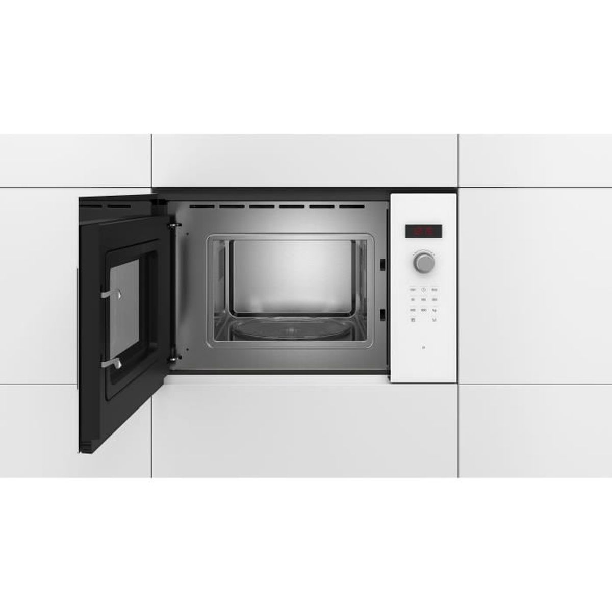 Micro-ondes encastrable Bosch Serie 4 BFL523MW1F 20 L 800 W AutoPilot7 LED blanc - 2