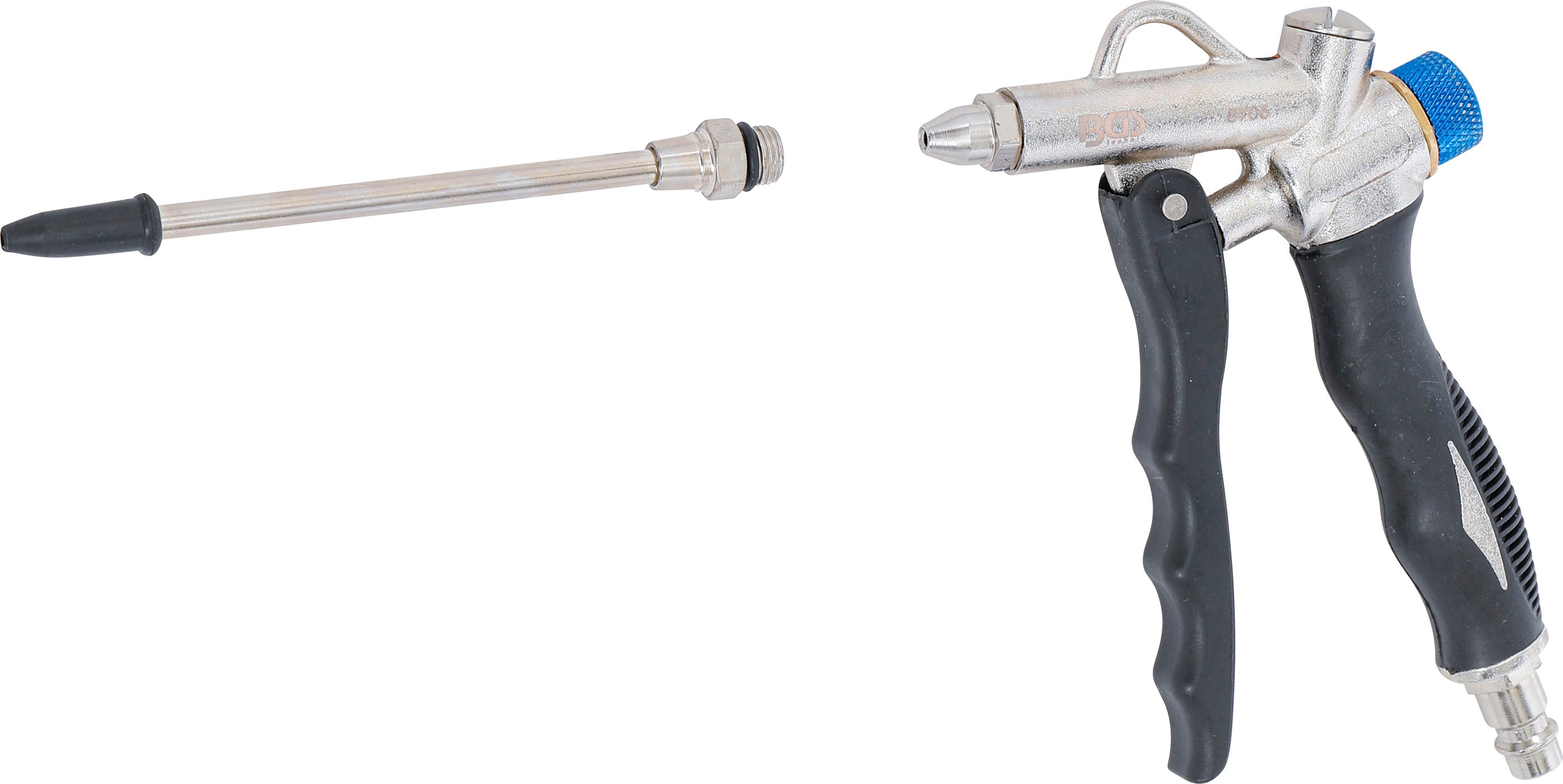 BGS Pistolet do przedmuchiwania sprężonym powietrzem z regulatorem ilości – 8706