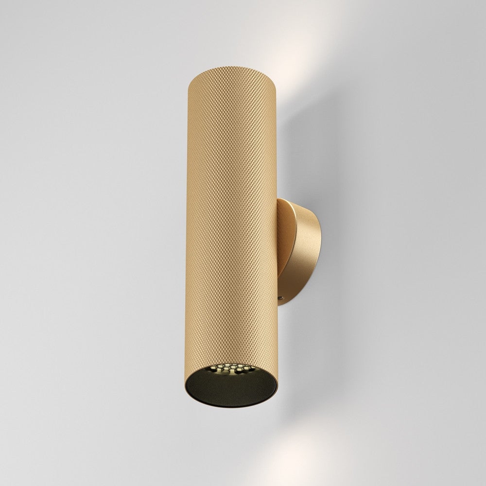 Lampada da parete Artisan Oro opaco Alluminio IP 20 AC 220-240 per interni, ufficio, casa - 3