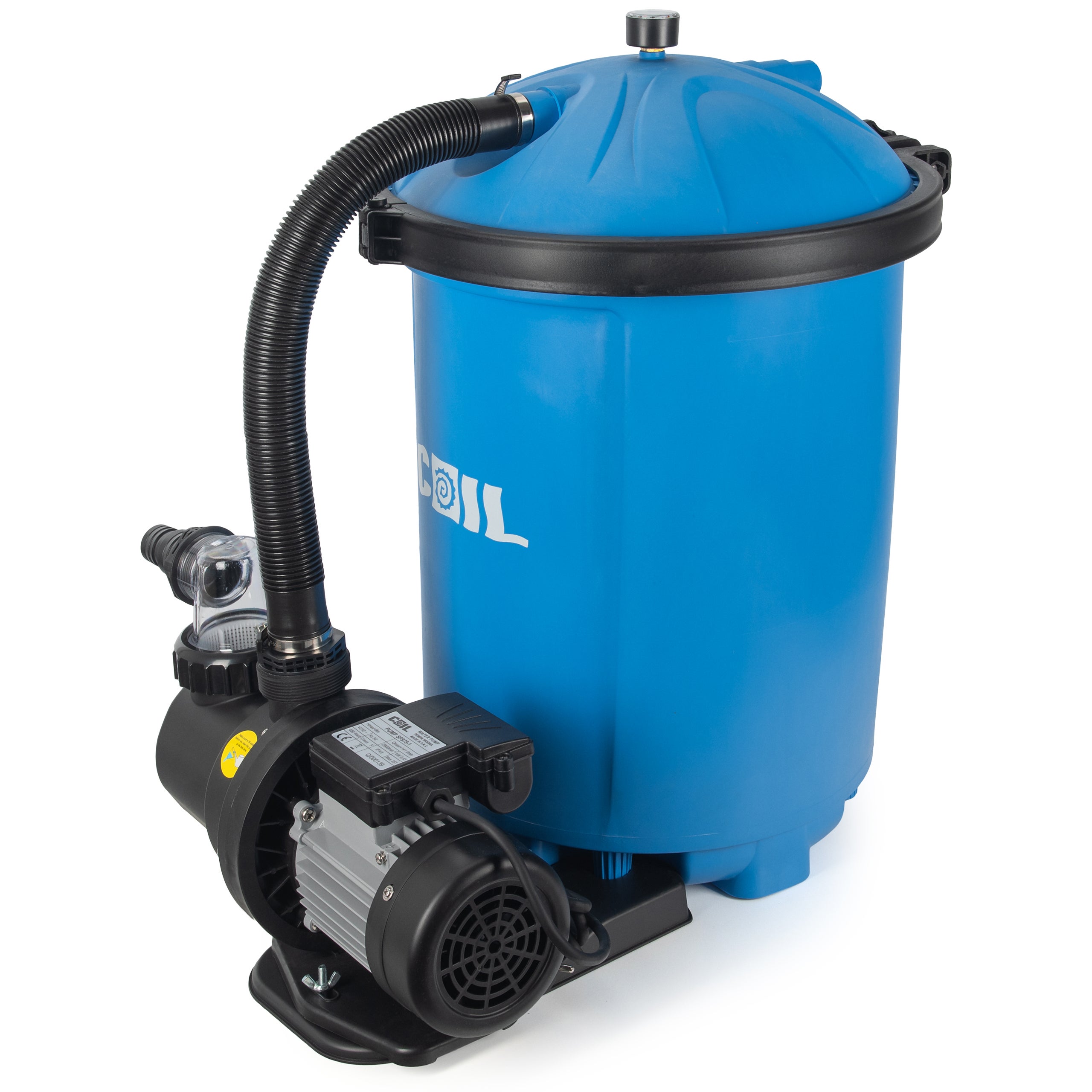 COIL Pompa piaskowa do basenu Bestway Intex. wydajność 8500l/h + kulki filtracyjne Aquallon 925g - 3