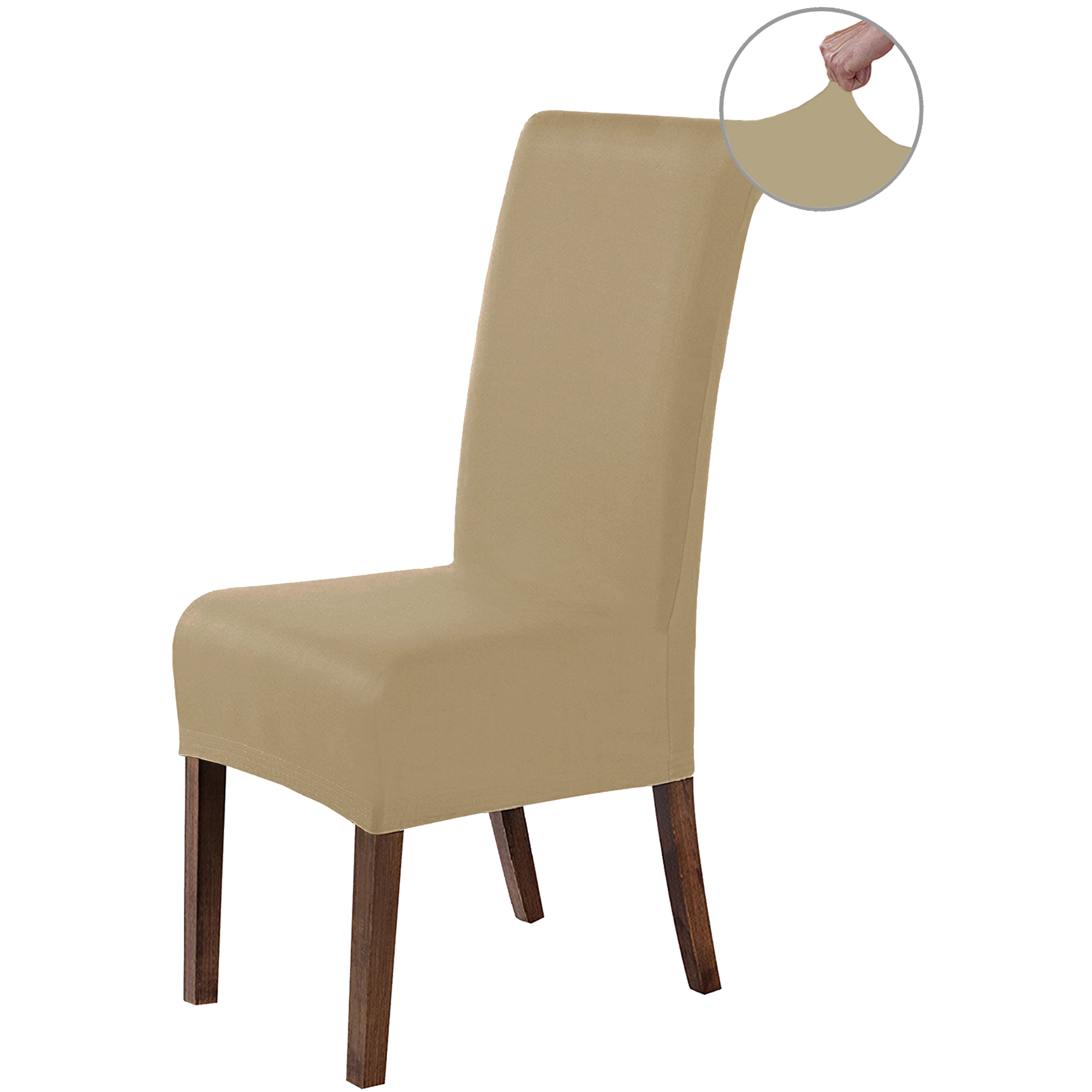 Set 2 fundas de sillas con respaldo antimanchas ALBA - 5