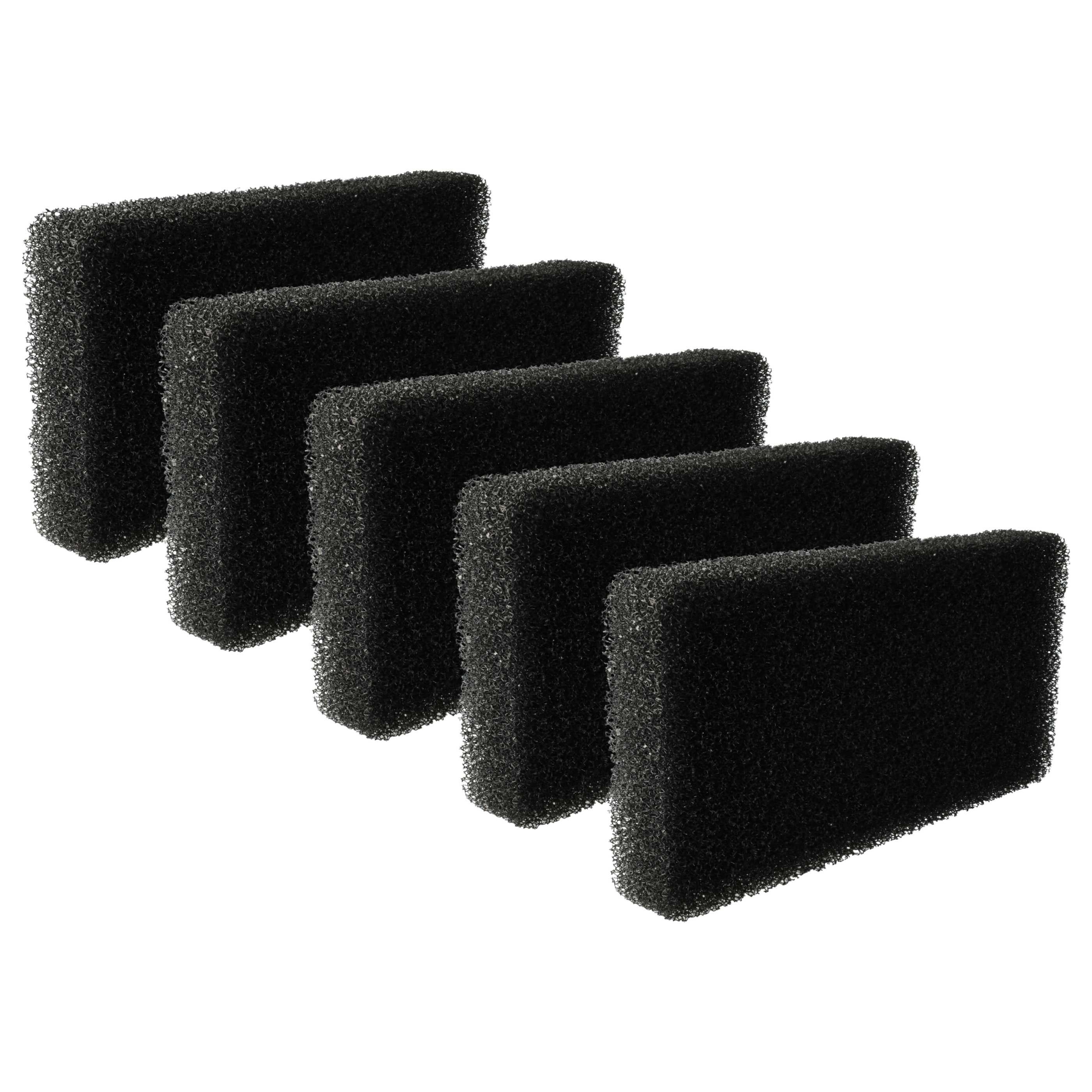 Vhbw Set De Filtros (5x Filtro De Espuma) Compatible Con Gorenje SP10