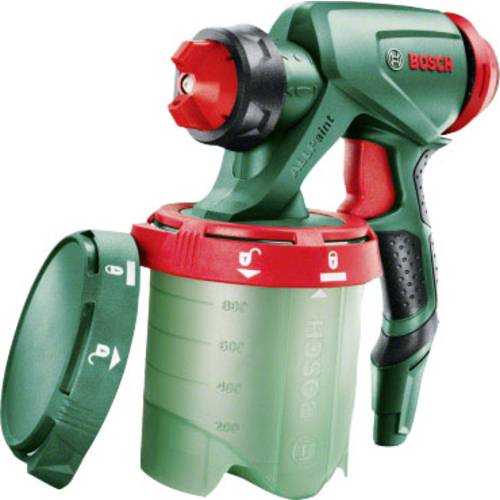 Bosch Pistola a spruzzo per tutti i tipi di vernice mod. 1600A008W8 EAN 3165140831420