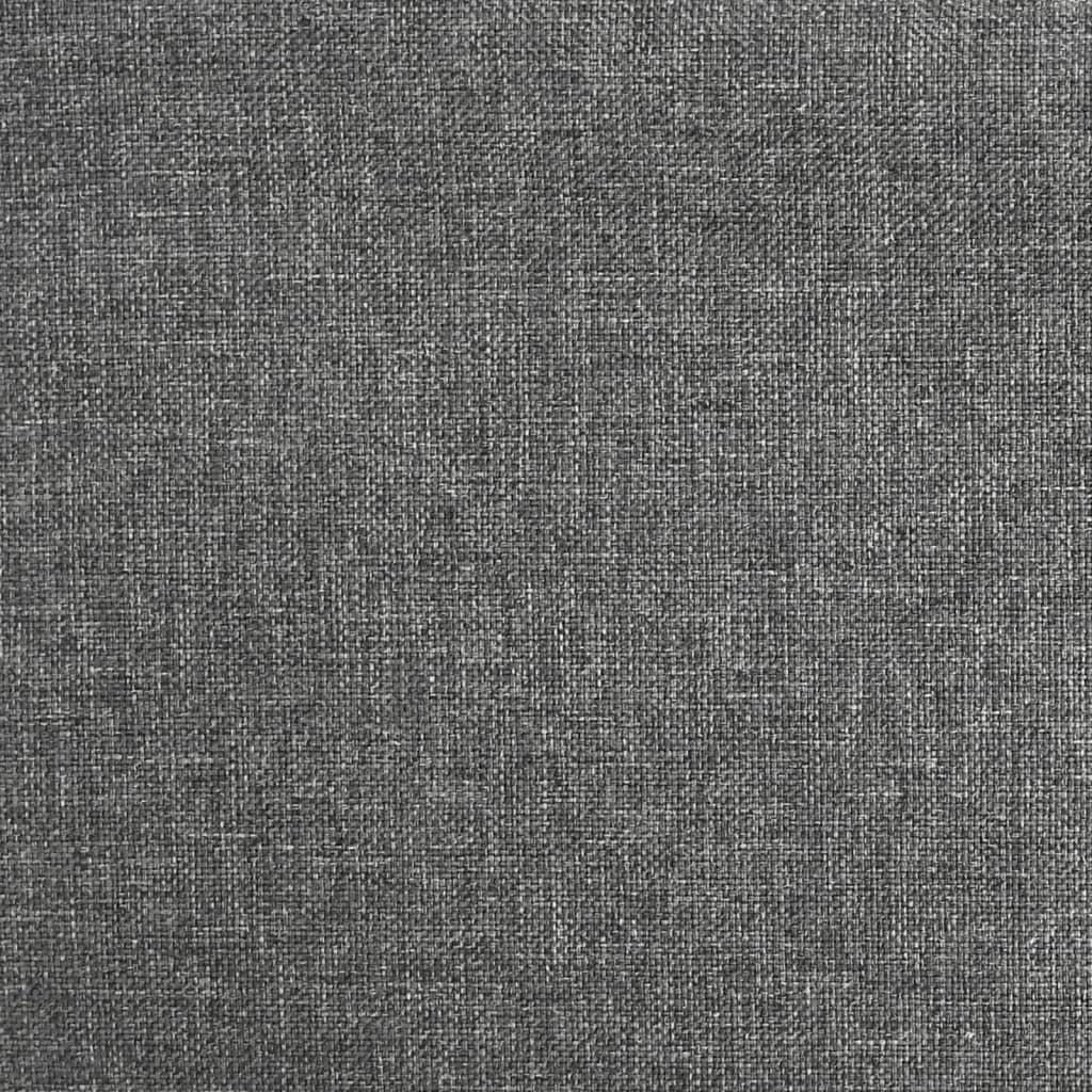 Chaise à bascule | Fauteuil à bascule | Fauteuil de relaxation avec tabouret Gris foncé Tissu826200 - 7