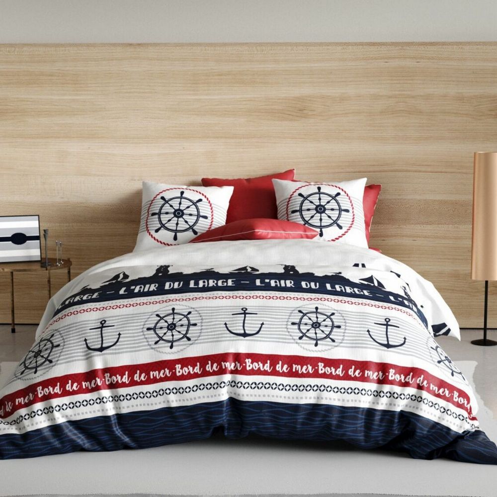 16.88€ Lanqinglv Set Housse de Couette 220x240 cm 2 Personnes et 2 x Taies d 'oreiller 65x65 cm Adulte Noir et blanc Réversible Parure de Linge de Lit Motif Feuilles Tropicales Botanique avec