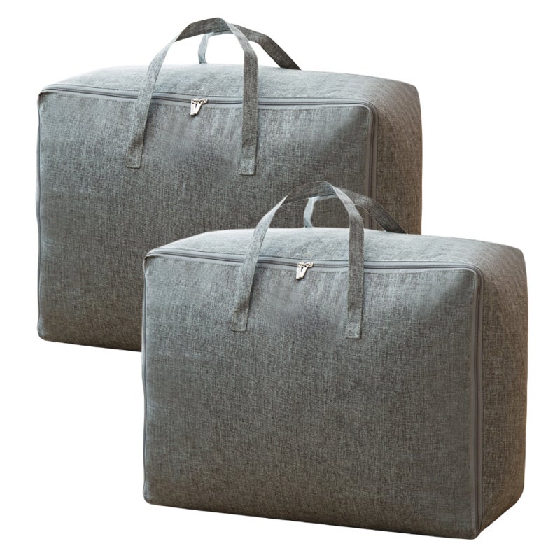 Lot de 4 sacs de rangement pliables pour vêtements de 90 L, pour