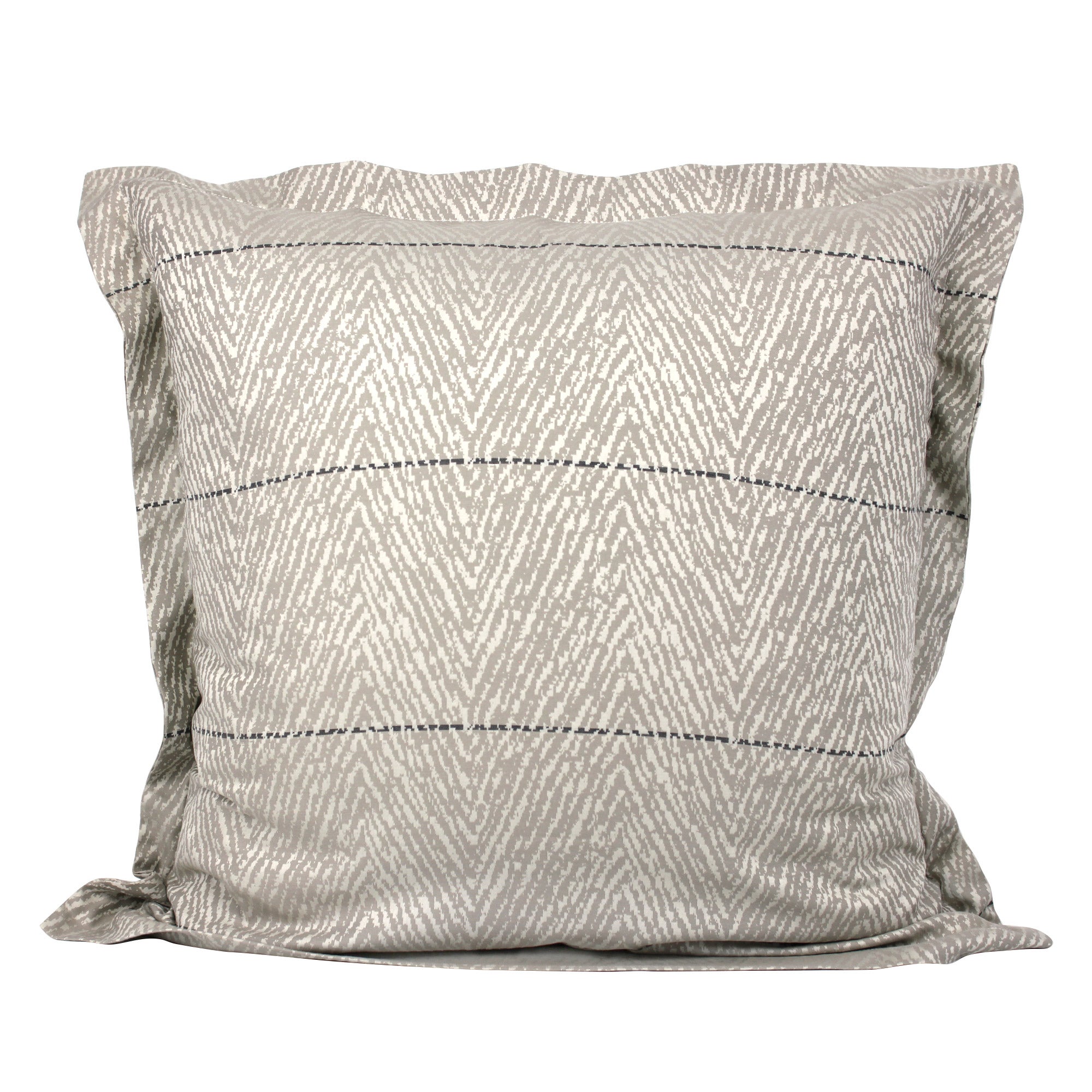 Housse De Couette 140x200 Cm + 1 Taie 65x65 Cm - Motif Montagne Noir & Blanc - Microfibre Douce
