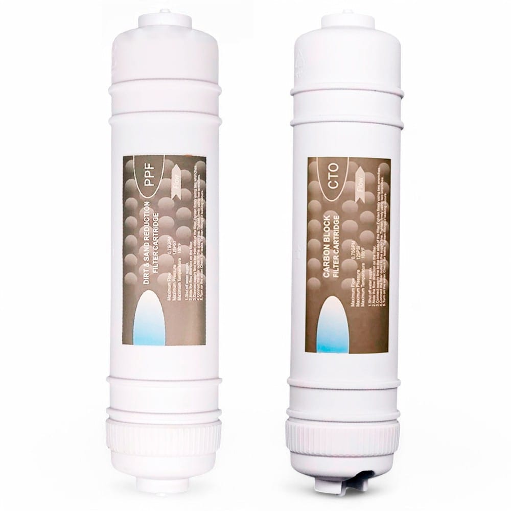 Filtro Acqua Casa Per Cloro Filtri Acqua Rubinetto AQUA CREST - Ricambio Per RF-3375 (RF33752V2), Confezione Da 3 Pezzi Filtro Carbone Per Rubinetto - Foto 9