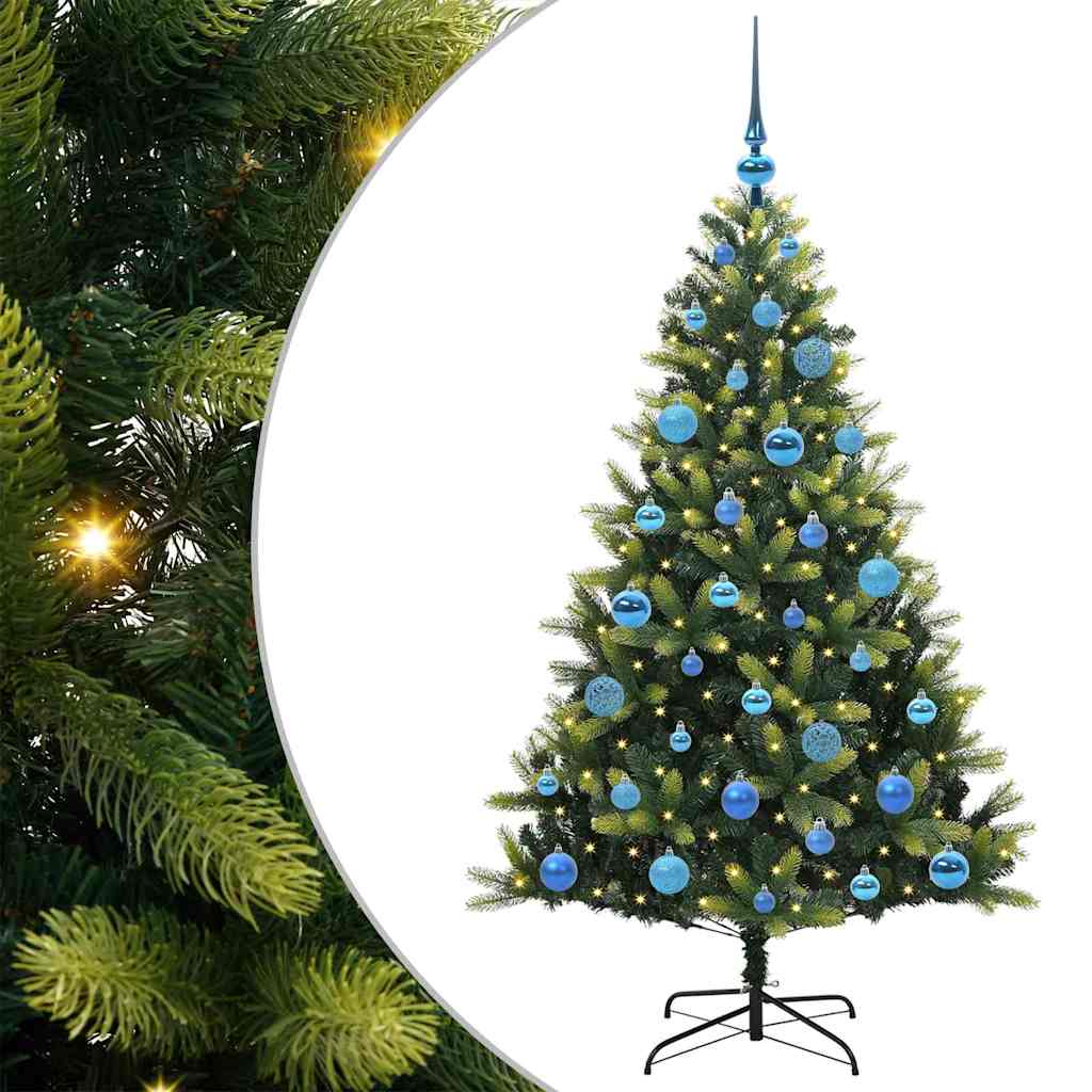 Sztuczna skandynawska choinka z zawiasami 150 LED 150 cm