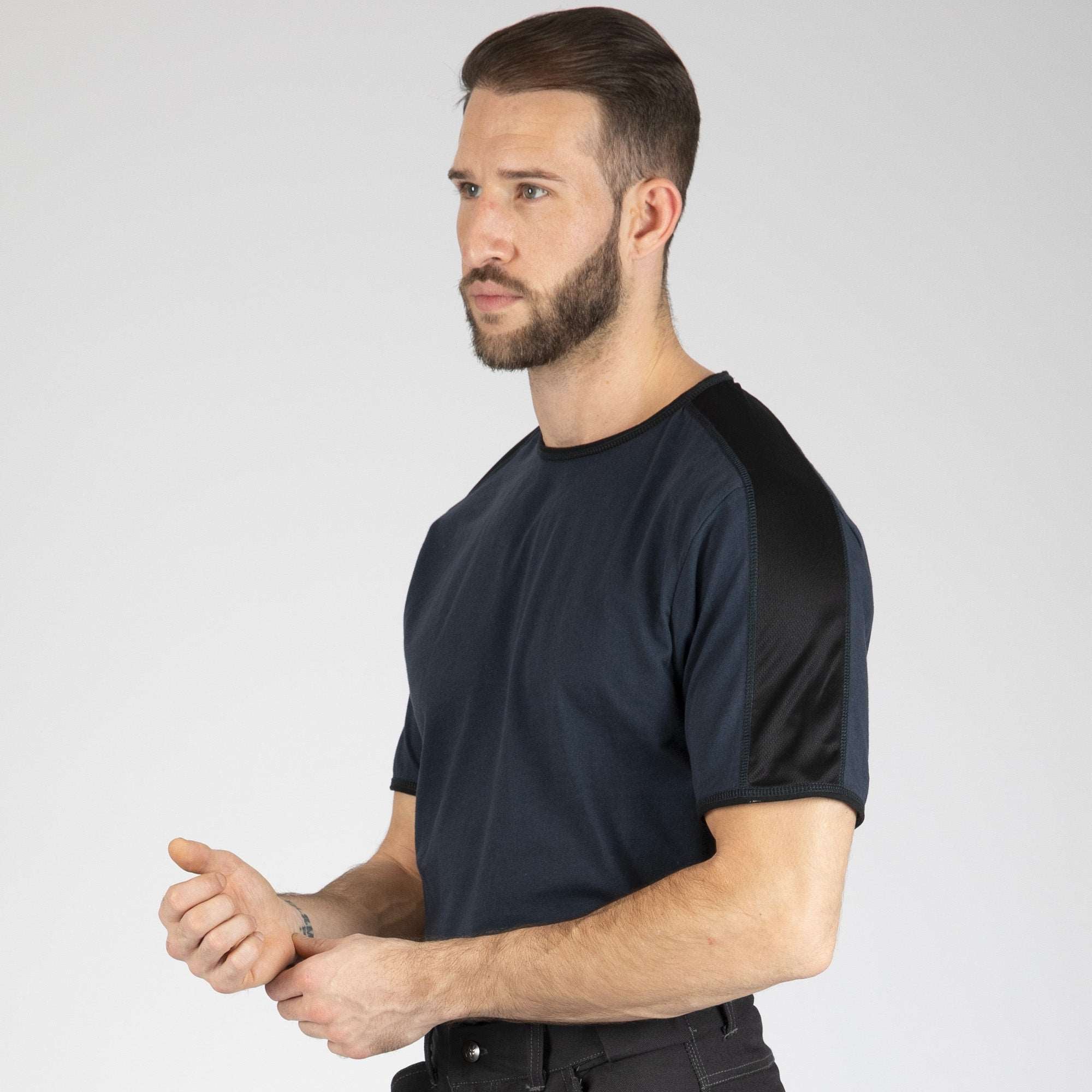 ANDY - T-SHIRT MANCHES COURTES DE TRAVAIL - 1400 Marine 4XL - 3