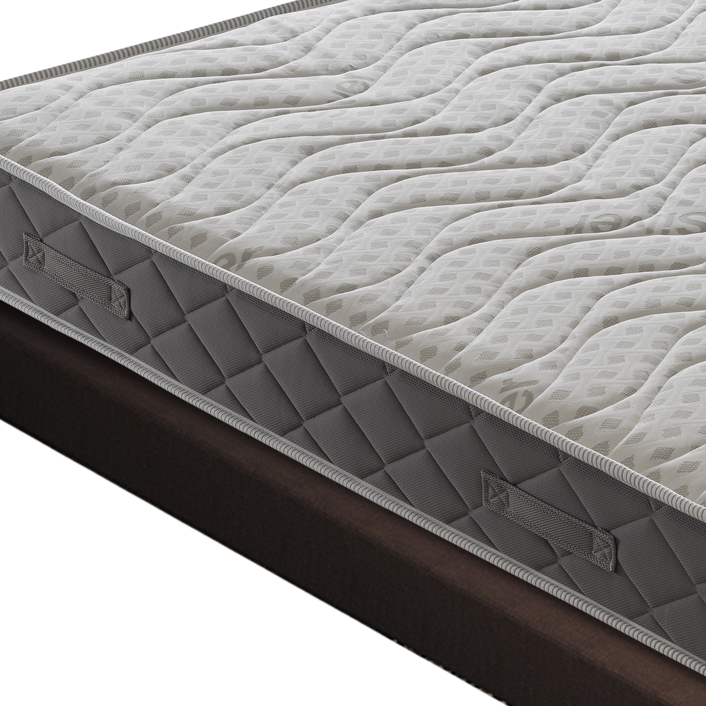 MaterassieDoghe - colchón 80x190 Memory Foam - 11 zonas de confort - Funda Silver Safe - 3