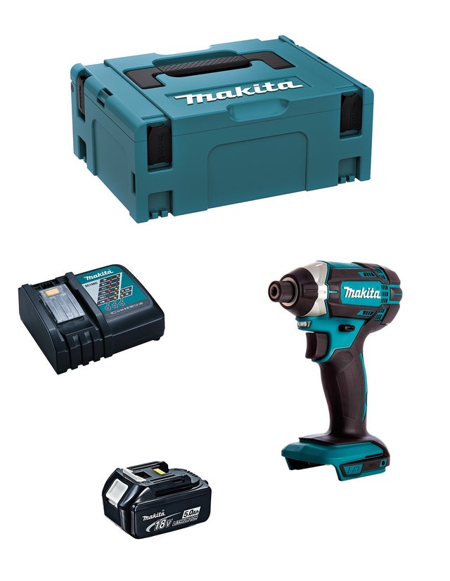 Visseuse à Chocs MAKITA DTD152RTJ1 (1 x 5,0 Ah DC18RC MAKPAC 2)