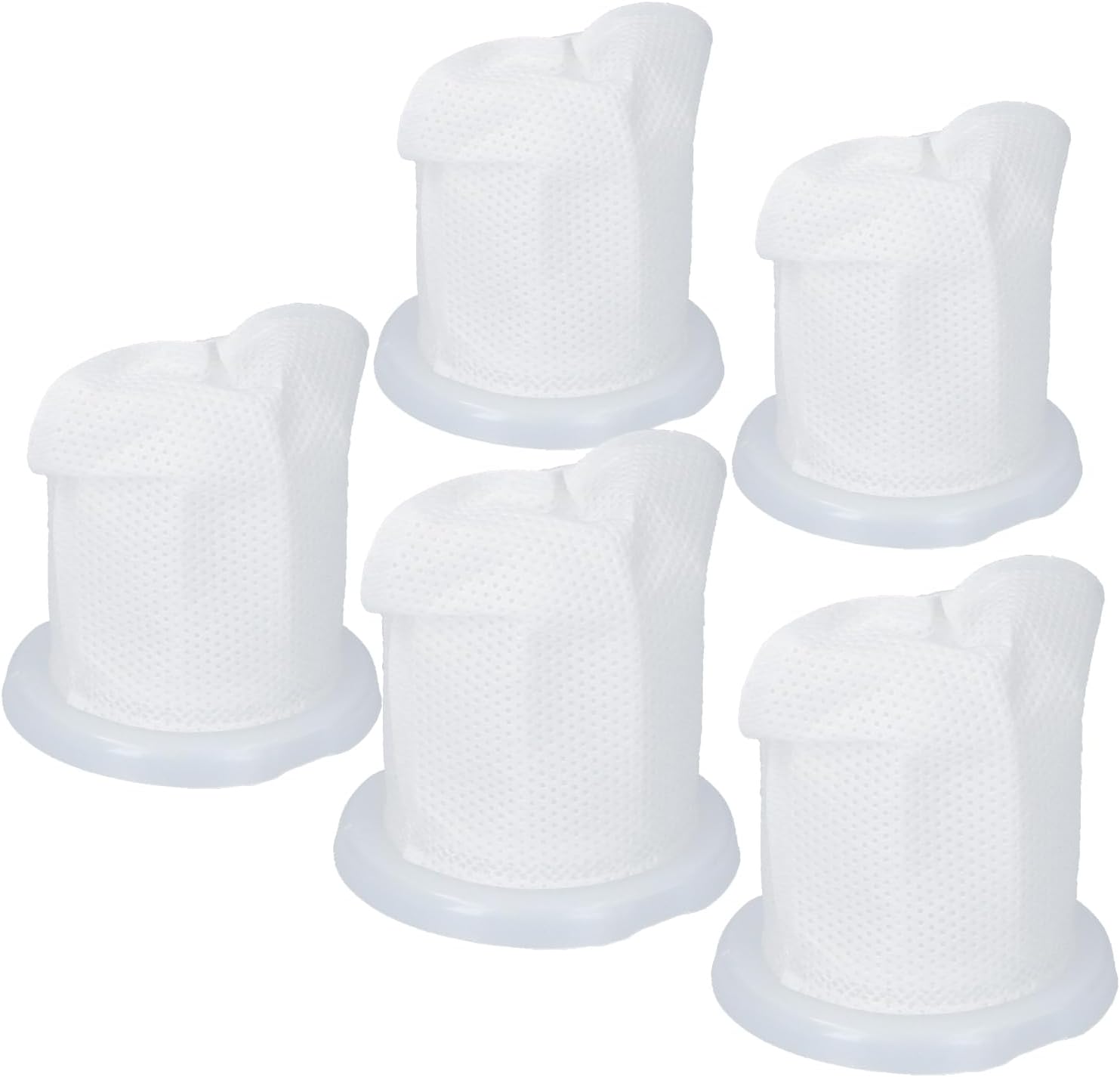 5 filtrów przeciwpyłowych pasujących do Vorwerk VC100 Zestaw filtrów Odkurzacz akumulatorowy VC100 Filtr do odkurzacza Części zamienne Odkurzacz