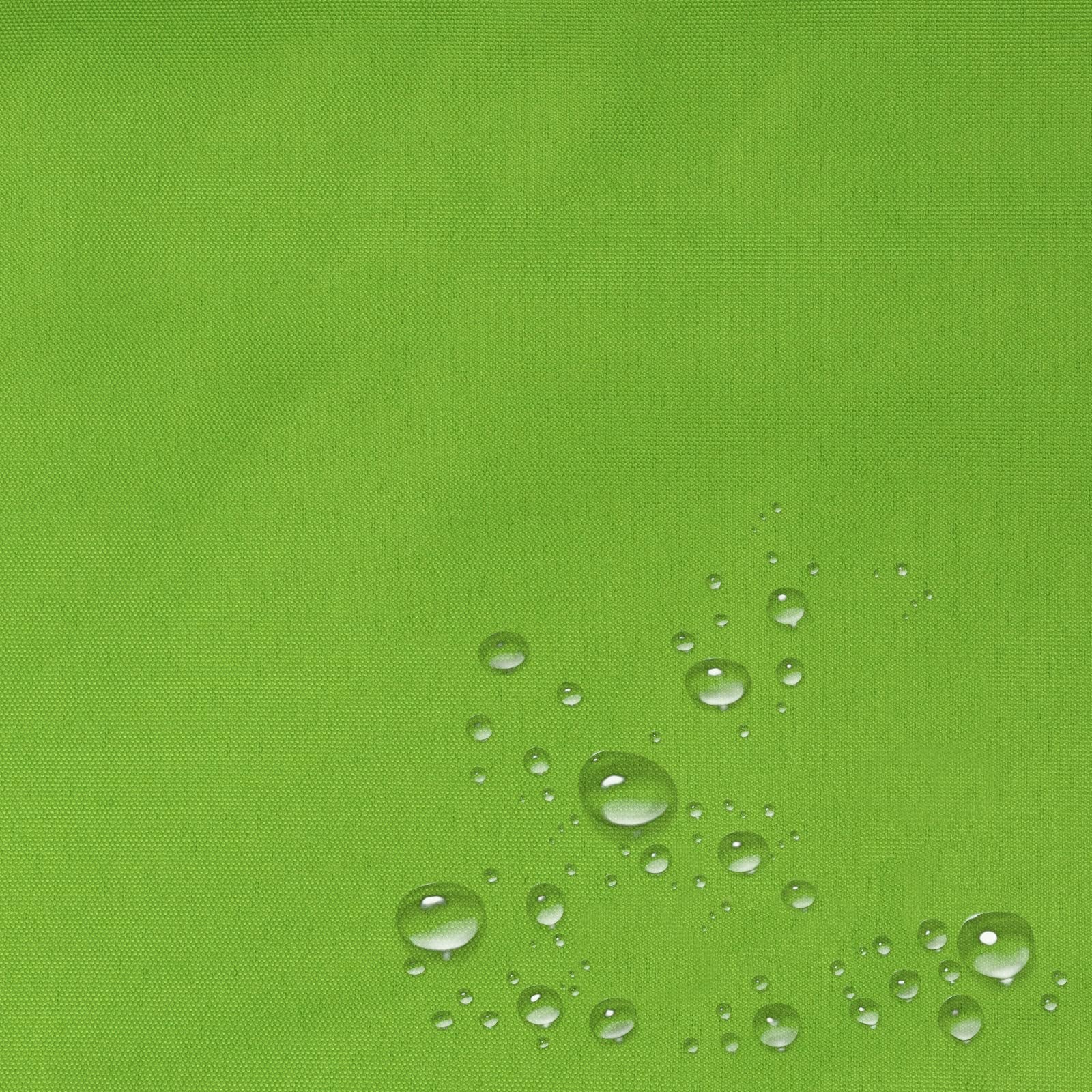 Voile d'ombrage Hydrofuge, Vert clair, 5 x 5 x 5 m - 6