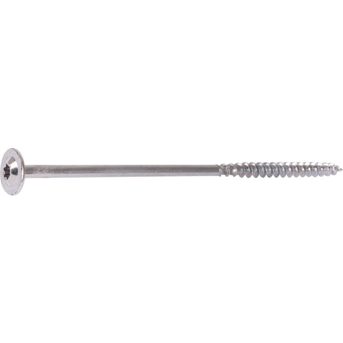 SPAX T-TAR plus 251010801005 - Viti per costruzioni in legno, 8,0 x 100 mm, testa piatta, filettatura parziale, 4CUT, WIROX A3J, 50 pezzi