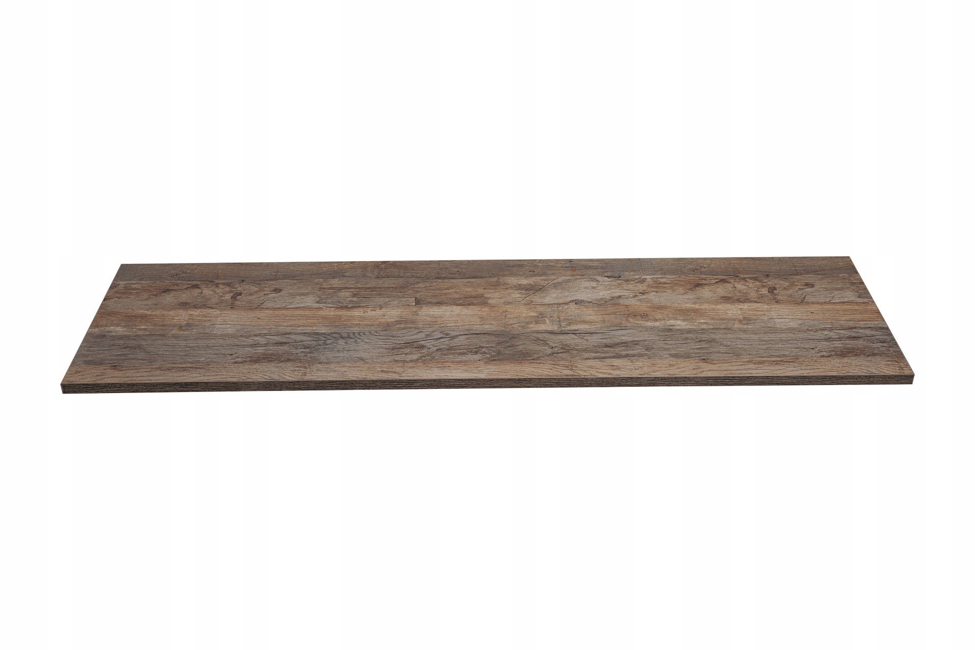 Szafka łazienkowa SANTA FE 120 cm taupe z blatem dąb Santa Fe i umywalkami - 7