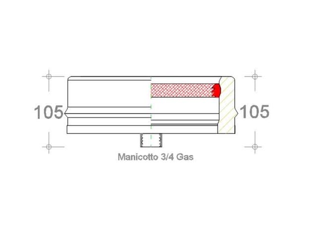 Tappo Scarico Condense Per Canna Fumaria Inox 316/304 - Diametro 130/180mm, Per Camini E Caldaie - Foto 3