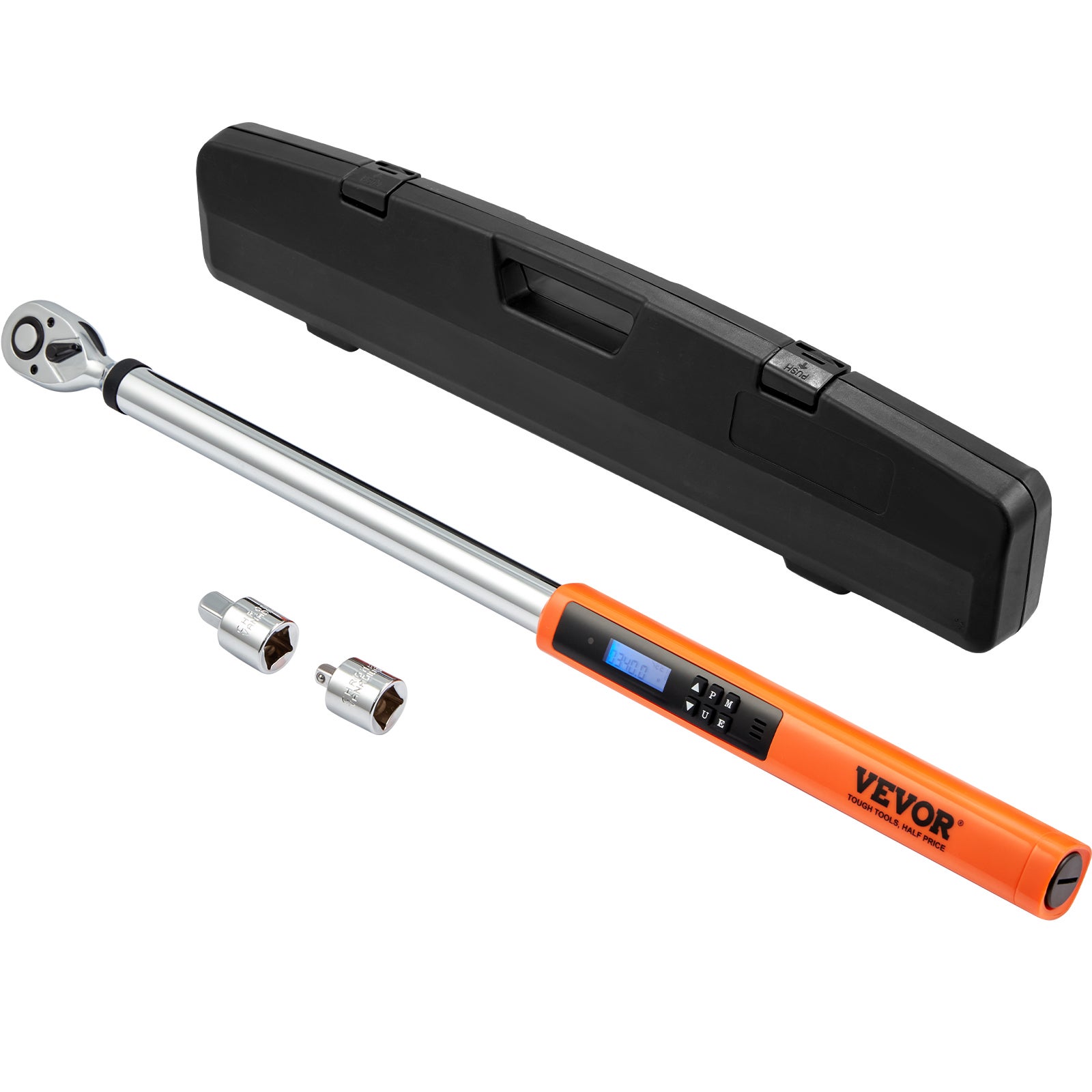 Klucz dynamometryczny 1/2 ", 34-340 Nm Klucz dynamometryczny do motocykli i samochodów, dokładność błędu ± 2% Zestaw kluczy dynamometrycznych, A VEVOR