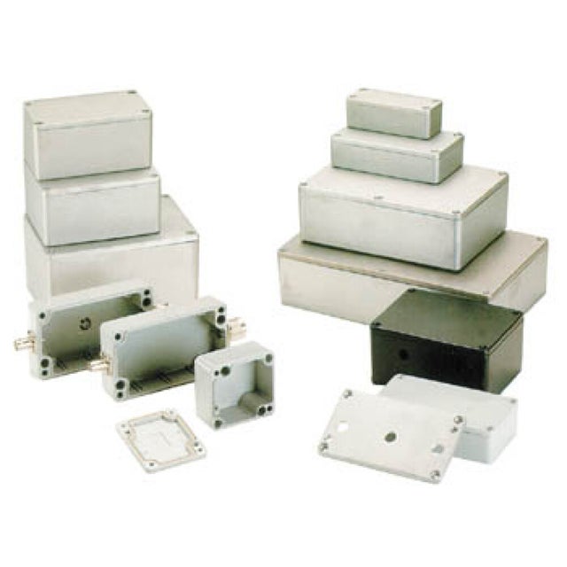 Boîte de projet en aluminium, boîte en aluminium de 29x74x100 mm, boîte