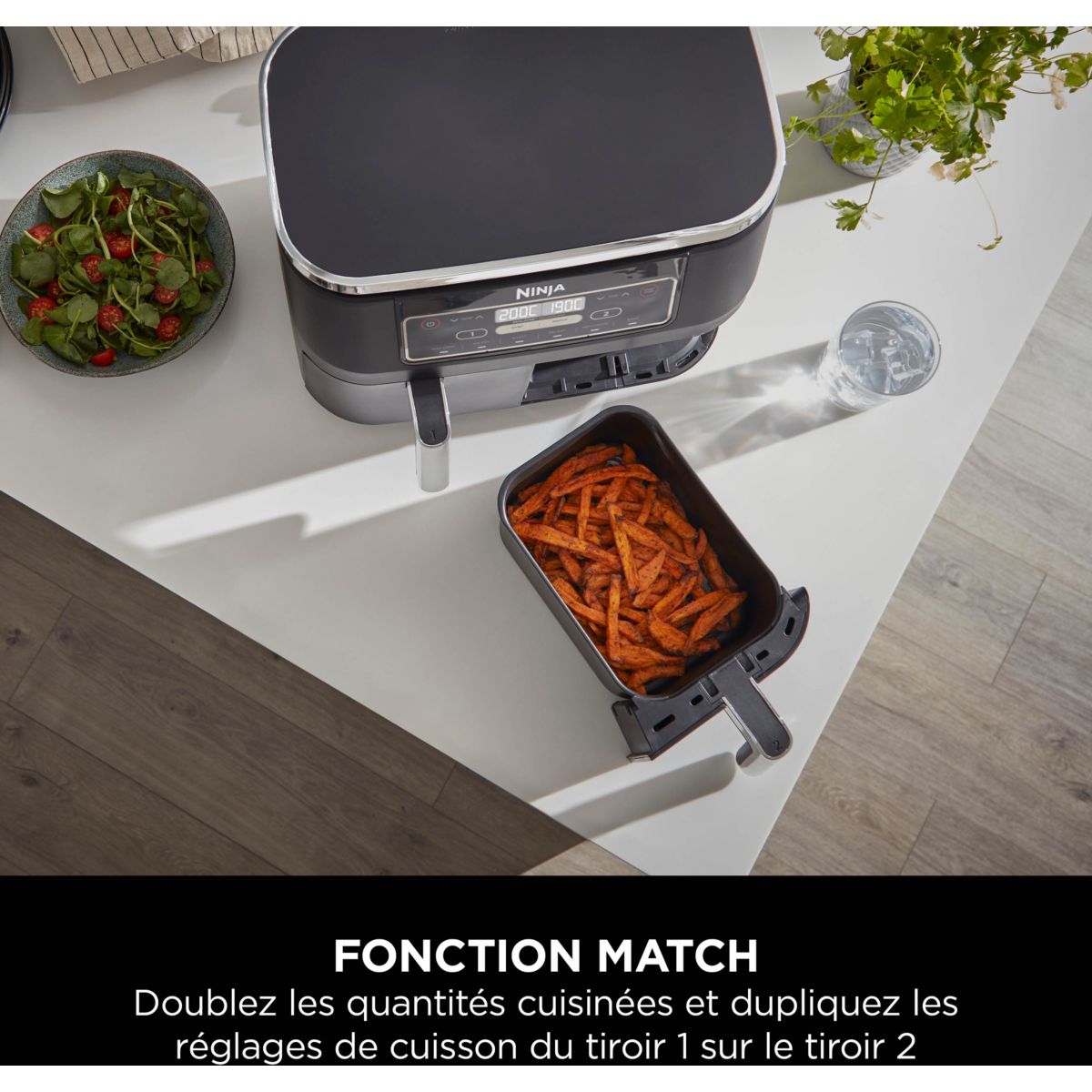 Friteuse sans huile NINJA Foodi DualZone 7,6L AF300EU - 7