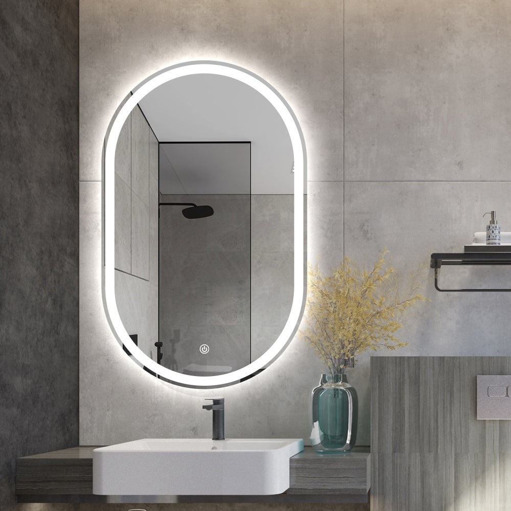Kit Miroirs Dentaires Intra-oraux Avec LED Anti-brouillard - 4 Miroirs - Neuf